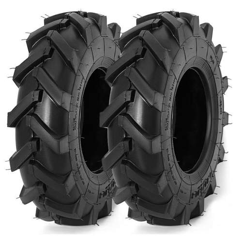 4.80/4.00-8草坪割草机轮拖拉机高尔夫球车无内胎轮胎人字纹