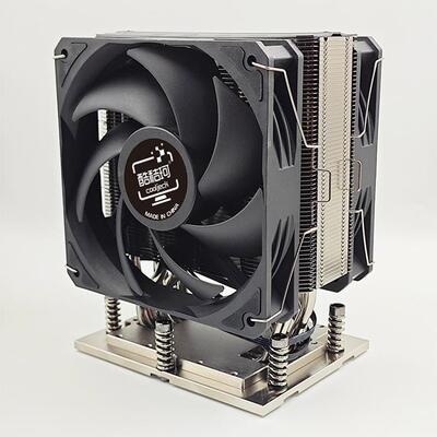 酷秸珂LGA4677 CPU6热管散热器 6U塔式AMDSP5 4189 SP5散热双风扇