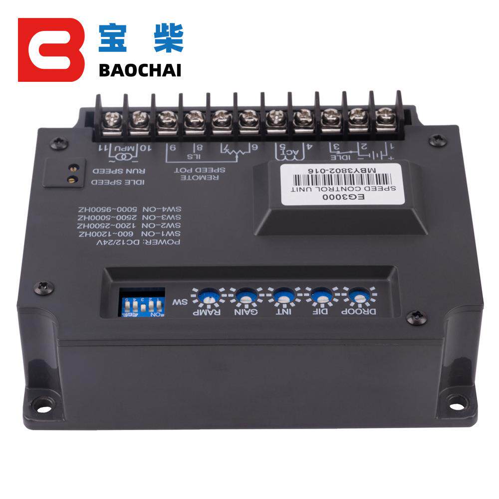 EG3000柴油发电机组油门调速板电机转速电动熄火三相交流控制器DC