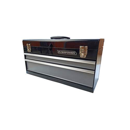 艾威博尔650401二抽屉工具箱 五金工具电工家用工具收纳箱工具箱