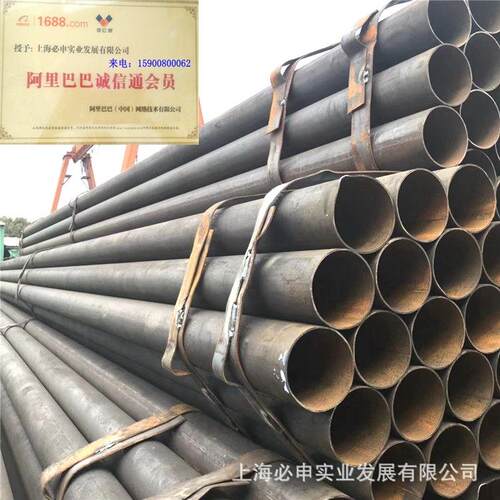 现货生产Q235B直缝焊管大口径碳钢焊管DN100国标脚手架钢管48*3