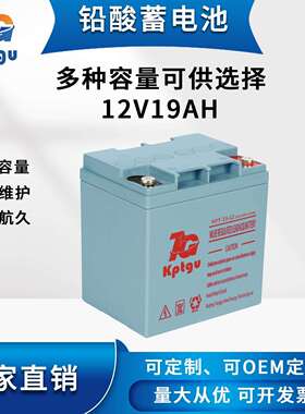 铅酸蓄电池12V16AH 12V20AH 免维护耐高温蓄电池应急电源电池