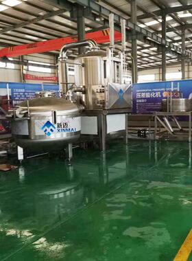 全面条鱼油炸套设备 新迈水果脆片干燥脱水真全自动机器 新空迈直