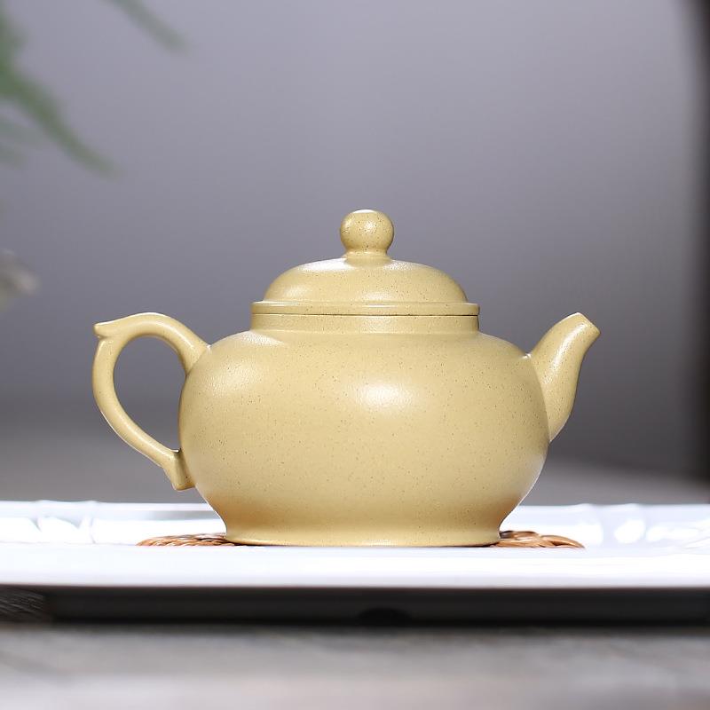 莲子紫砂壶小号精品茶壶茶具倪新安本山段泥壶家用宜兴厂家