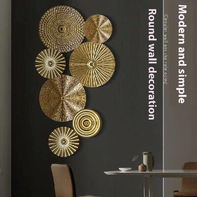 Gold Wall Room Decor: Metal Modern Accent Large Sunburst