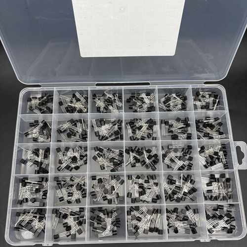 600PCS TO-92晶体管三极管30种每种各20只BC337 BC547 S9018 C945