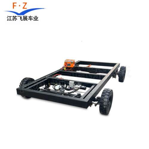 智能无人驾驶线控底盘工程车搬运运输平板车阿克曼电动驱动底盘