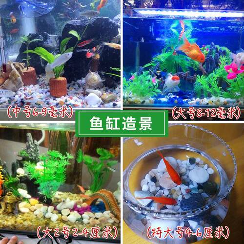 雨花石鹅卵石园艺家黄红彩装饰