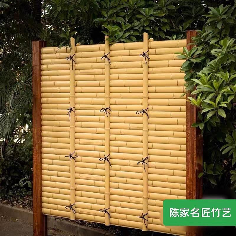 碳化篱笆防腐木栅栏栏杆户外庭院木质护栏草坪花园实木围栏木篱笆