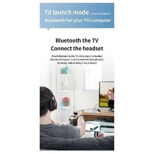 Bluetooth 5.3 Audio Receiver Transmitter 3.5MM AUX With Mic
