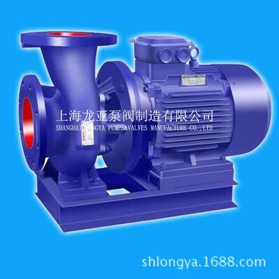 销售ISWD25-160AHT200供水循环管道泵ISWR型卧式单级管道离心泵1