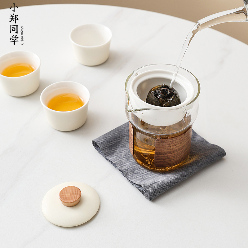 小郑同学转转泡自动懒人泡茶神器家用陶瓷功夫茶具轻奢高档泡茶壶
