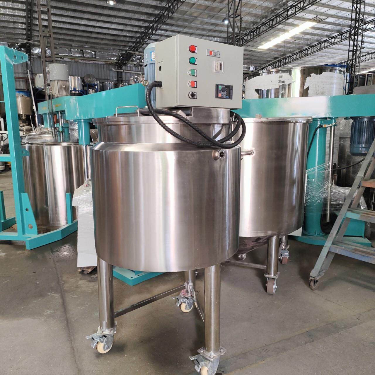 小型搅拌机 高粘度密封胶搅拌罐2吨热熔胶刮壁乳化锅厂家