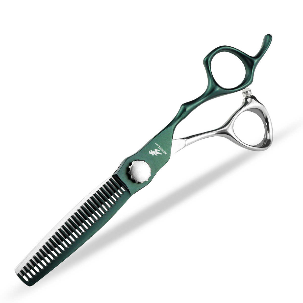 刀头平剪美发0打6剪亮绿数控.轴色  剪牙理发剪刀寸刘海 剪薄