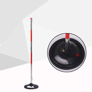 电力安全围网支架不锈钢围栏网伞式支架地插杆警戒隔离带立杆立柱