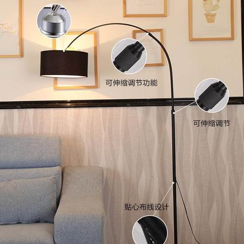 中山家灯饰颜装值落地沙灯客厅发旁边书房卧112室床头氛高围灯
