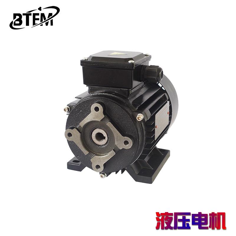 葆特供应铝合金外壳油泵电机HGP-1A油压电机0.5HP马力0.37kw