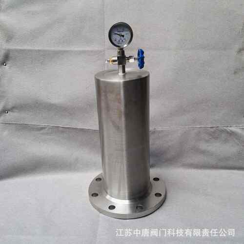 YQ-9000不锈钢活塞式水锤吸纳器 法兰水锤消除器 水用水锤吸纳器