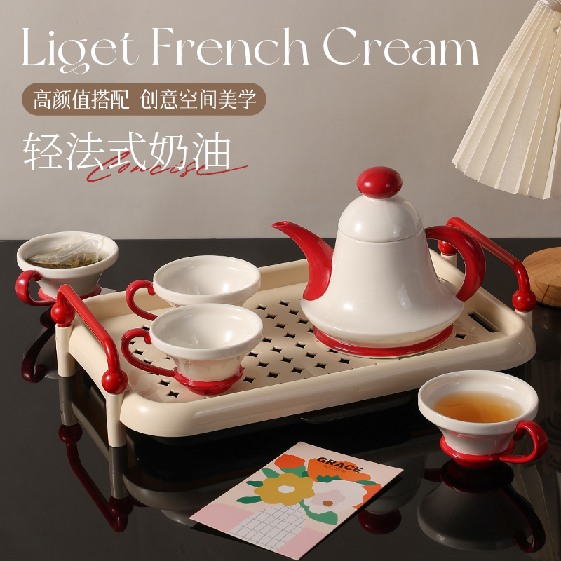 乔迁新居礼品新房搬家送朋友实用茶具套装摆件高档大气结婚礼物