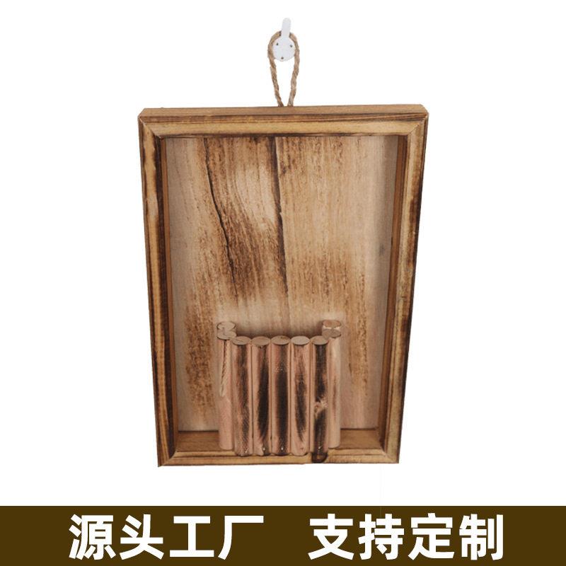 相框壁挂花盆挂件植物木质工艺品跨境现简约