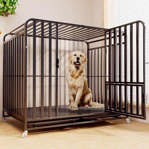 狗笼子宠物泰迪家用室内小型犬中大型犬带厕所分离猫笼