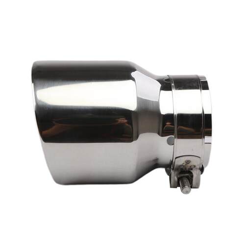 通用汽车3寸不锈钢双层尾喉76-102-140mm排气管消声器尾喉