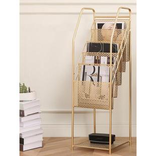 杂志报刊架收纳架书报架落地多层展示架接待处宣传架办公室资料架