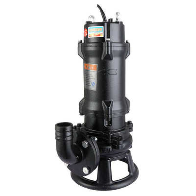 抽粪潜水铰刀泵式污水净化排污三刀切割wqk切割合金泵泥浆380v