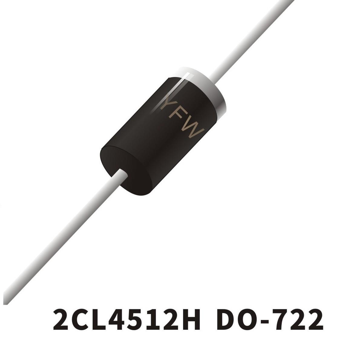 微波炉的高压硅二极管 HVM12 DO-722 封装印字 YFW HVM12 厂