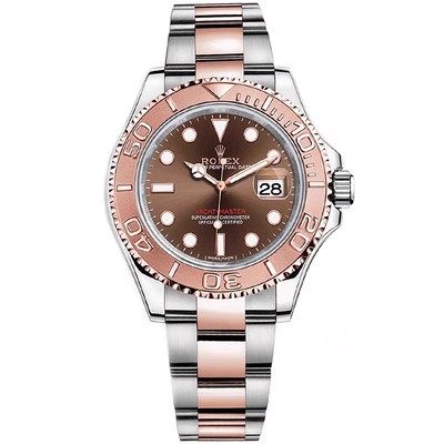 [9.8新]劳力士游艇名仕间玫瑰金40mm自动机械男表116621