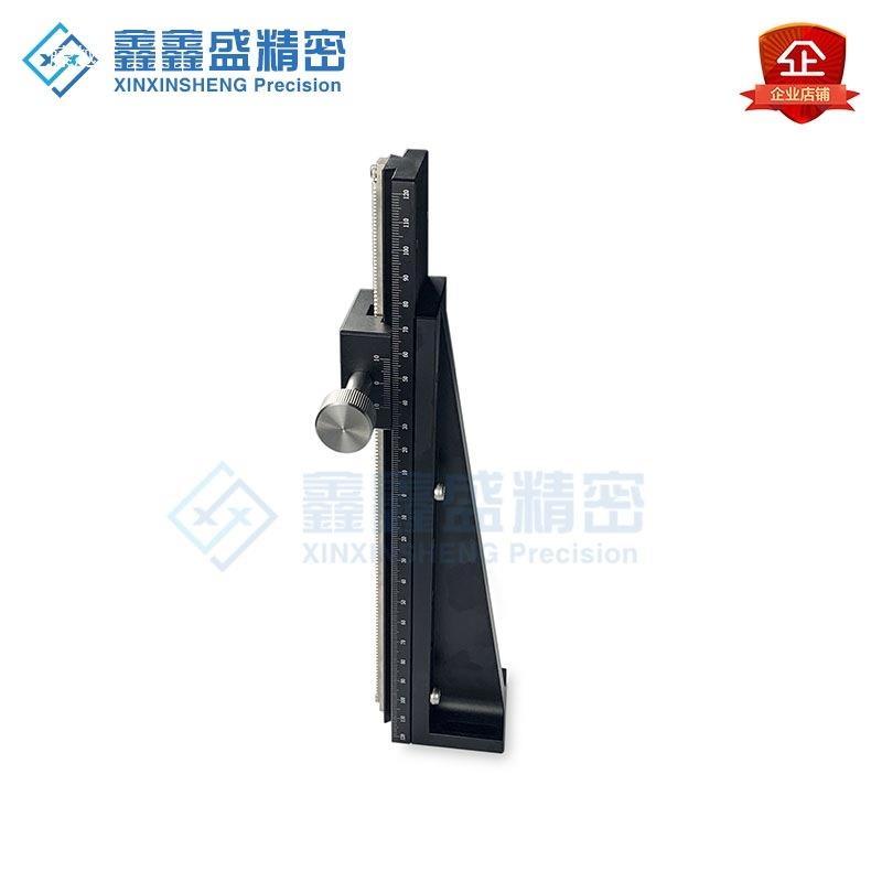 Z升降轴台视觉筛选机CD相机滑动支架槽齿轮齿条970手动微C调燕尾