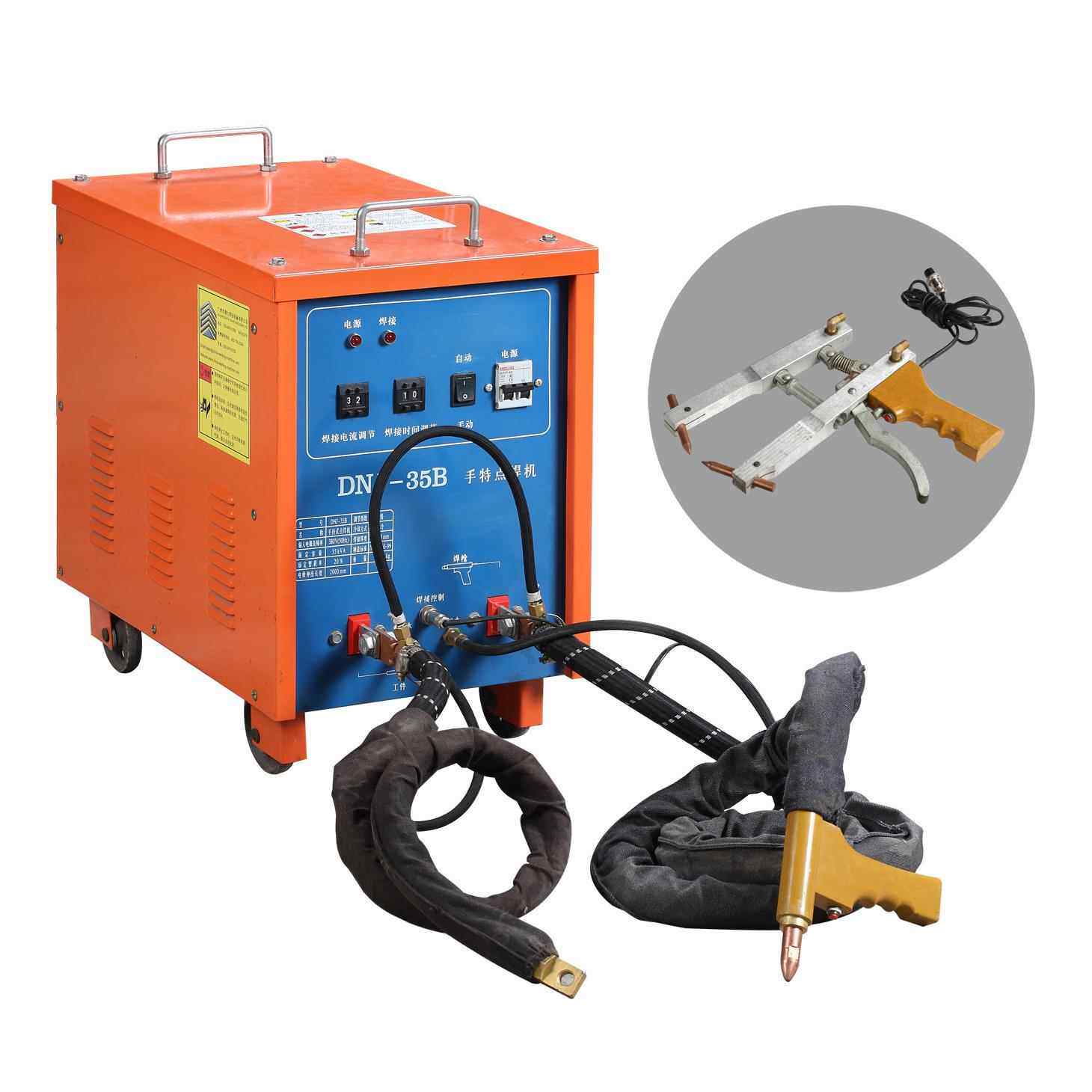 厂家手持碰焊机DN3 焊接铁皮冷热板 钢筋对焊机 铁板钢筋碰焊机