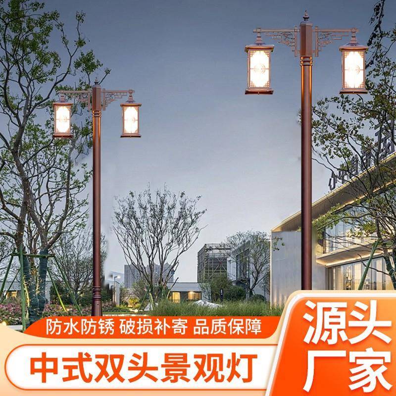 新中院走式户外led景观灯公园廊路灯古风防水庭院古灯1111001灯笼
