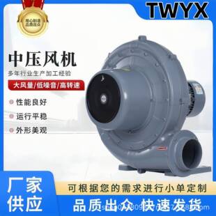CX-125A工业退火炉助燃中压风机无底脚中压鼓风机喷砂机吸尘风机