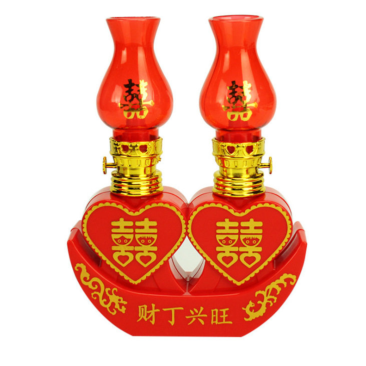结婚子孙灯婚礼喜灯婚房布置台灯陪嫁长明灯一对乔迁新居进火灯