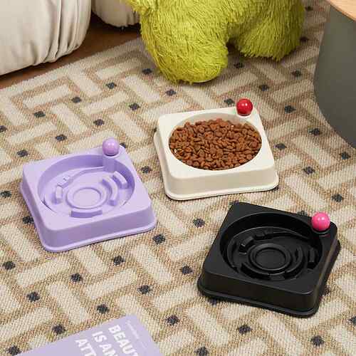 狗狗慢食碗宠物防噎慢食碗防滑防打翻宠物碗猫咪食盆新款狗碗猫碗