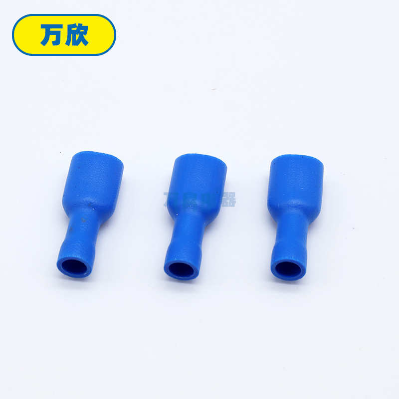 FDFD2-250 冷压接线插拔式 PVC阻燃镀锡 连接器 插簧母全绝缘端子