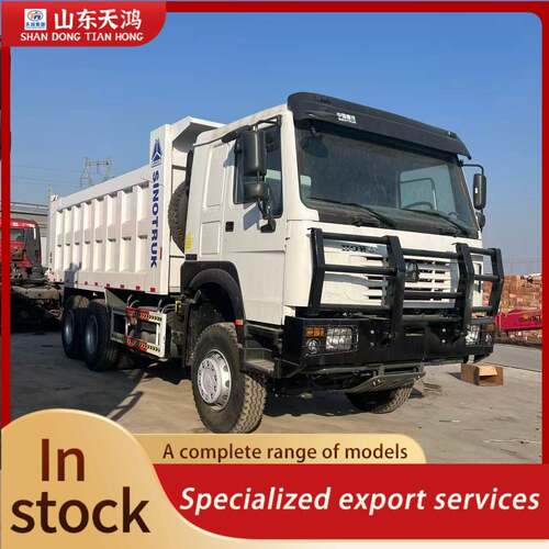 境外重汽豪沃HOWO自卸车后八轮后翻自卸车6*4牵引车半挂车渣土车