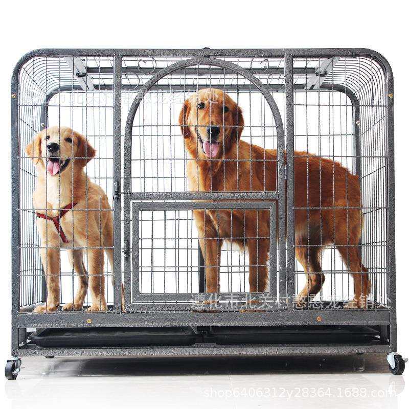 憨憨宠 狗笼猫笼 狗笼子小中大型犬兔笼子泰迪贵宾宠物狗笼子狗窝图片