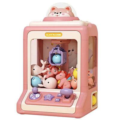Mini claw machine clip large figure-size egg twisting machin