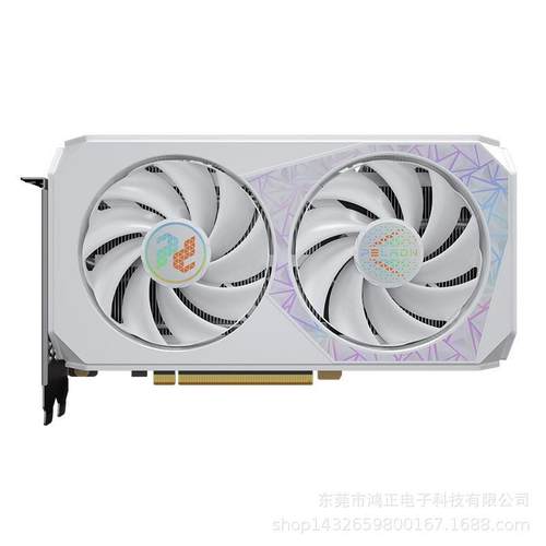磐镭 rtx3060ti 8G全新游戏娱乐设计渲染电脑Ai独立显卡(白鳞甲）
