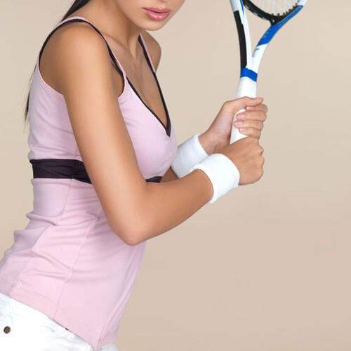 1 pcs uni cotton sweat band sweatband wristband arm band