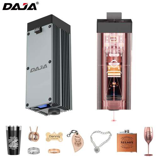 激光雕刻机红光2w红外脉冲激光头金属塑料D2Pro/D4/D5用刻字机