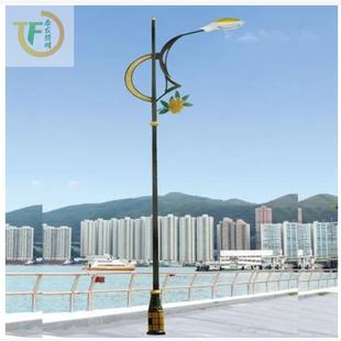 市电一体化路灯杆道路灯厂家生产异形道路灯沙铸铝道路灯路灯杆