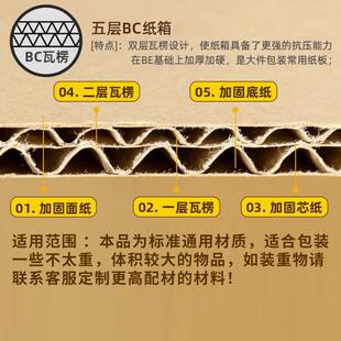 长现出度25宽度25高至60包NJP纸箱货自由组合包装 小批量纸箱急打