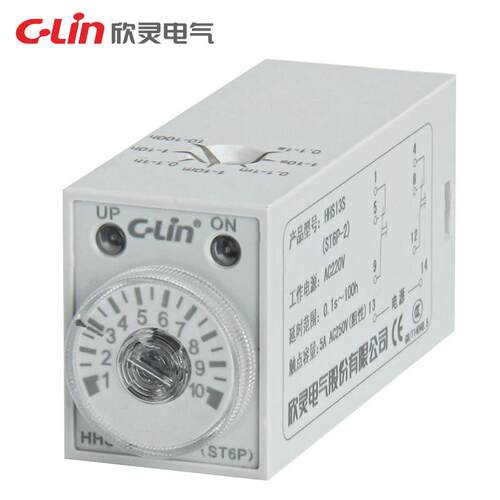 欣灵ST6P-2延时继电器H3Y-2引进定时继电器 HHS13S延时开关改进型