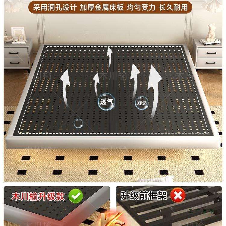 户双1人简约型铁艺床.8米加厚加固铁架单人床1.5出租小USP屋床钢