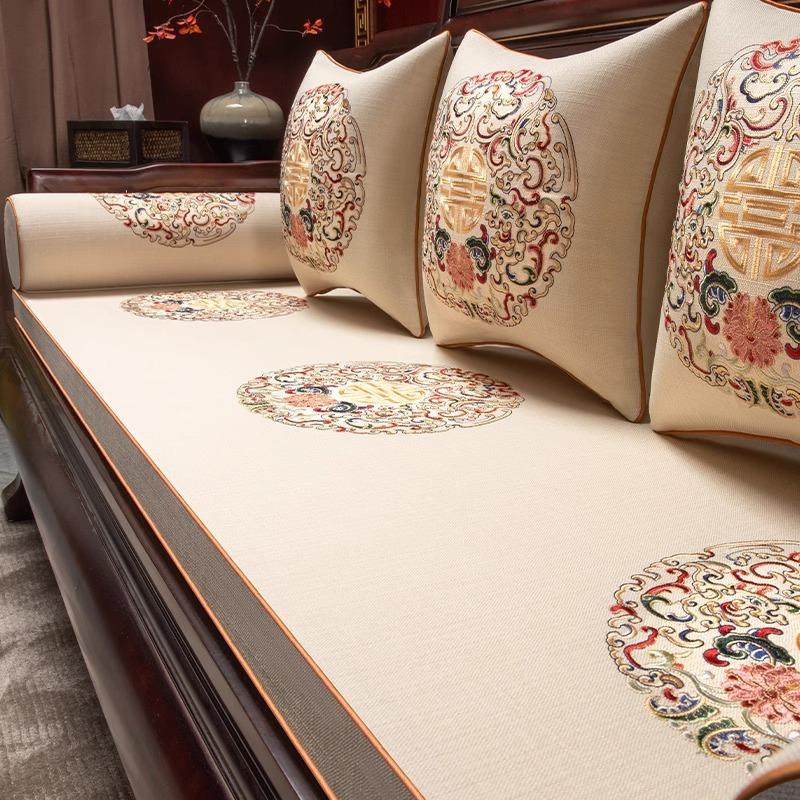 新中式椅子坐垫红木沙发垫坐垫茶椅子垫实木餐桌椅圈椅太师椅座垫,居家布艺,美臀垫/保健坐垫,淘宝优惠券,粉丝福利购,淘宝优惠卷