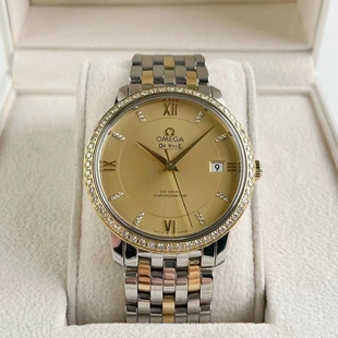 98新欧米茄424.25.37.20.58.001自动机械男士手表36.8mm二手正品