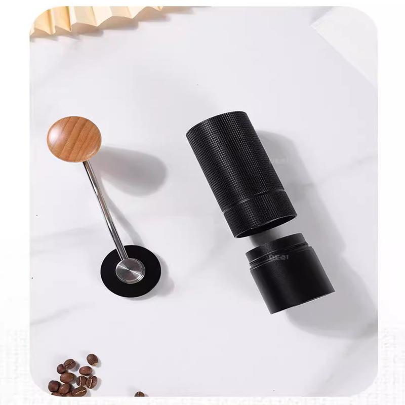 手磨咖啡研磨机七星研磨器小方格手动咖啡磨豆机意式手摇咖啡机